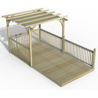 8′ x 16′ Forest Pergola Deck Kit with Retractable Canopy No. 10 (2.4m x 4.8m) 8′ x 16′ Forest Pergola Deck Kit with Retractable Canopy No. 10 (2.4m x 4.8m)
