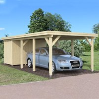 12′ x 25′ Palmako Karl Wooden Carport (3.6m x 7.6m) 12′ x 25′ Palmako Karl Wooden Carport (3.6m x 7.6m)