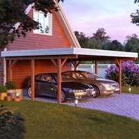 20′ x 17′ Palmako Karl Wooden Carport (6m x 5.1m) 20′ x 17′ Palmako Karl Wooden Carport (6m x 5.1m)