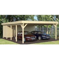 20′ x 25′ Palmako Karl Wooden Carport (6m x 7.6m) 20′ x 25′ Palmako Karl Wooden Carport (6m x 7.6m)