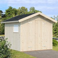 9′ x 9’5 Palmako Nils Heavy Duty Wooden Apex Shed (2.8m x 2.9m) 9′ x 9’5 Palmako Nils Heavy Duty Wooden Apex Shed (2.8m x 2.9m)
