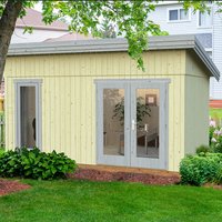 Palmako Simone 5m x 3.9m Pent Log Cabin (88mm) Palmako Simone 5m x 3.9m Pent Log Cabin (88mm)