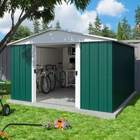 10′ x 13′ Yardmaster Metal Shed (3.03m x 3.96m) 10′ x 13′ Yardmaster Metal Shed (3.03m x 3.96m)