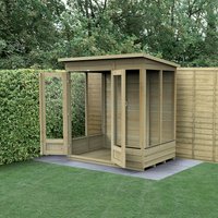 6′ x 4′ Forest 4Life 25yr Guarantee Double Door Pent Summer House (1.98m x 1.4m) 6′ x 4′ Forest 4Life 25yr Guarantee Double Door Pent Summer House (1.98m x 1.4m)