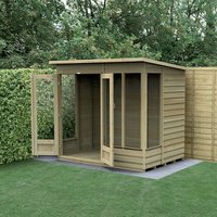7′ x 5′ Forest 4Life 25yr Guarantee Double Door Pent Summer House (2.26m x 1.7m) 7′ x 5′ Forest 4Life 25yr Guarantee Double Door Pent Summer House (2.26m x 1.7m)