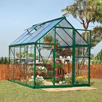 6′ x 6′ Palram Canopia Hybrid Green Polycarbonate Greenhouse (1.85m x 1.86m) 6′ x 6′ Palram Canopia Hybrid Green Polycarbonate Greenhouse (1.85m x 1.86m)