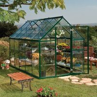 6â x 10â Palram Canopia Harmony Walk In Green Polycarbonate Greenhouse (1.85m x 3.06m) 6â x 10â Palram Canopia Harmony Walk In Green Polycarbonate Greenhouse (1.85m x 3.06m)