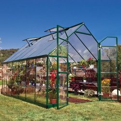 8' X 12' Palram Canopia Balance Green Greenhouse (3.67M X 2.44M)