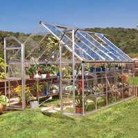 8′ x 12′ Palram Canopia Octave Silver Greenhouse (3.67m x 2.44m) 8′ x 12′ Palram Canopia Octave Silver Greenhouse (3.67m x 2.44m)