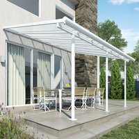 10×14 Palram Canopia Sierra White Patio Cover 10×14 Palram Canopia Sierra White Patio Cover