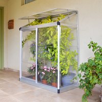 4’x2′ Palram Canopia Lean To Small Wall Mini Greenhouse (1.2×0.6m) 4’x2′ Palram Canopia Lean To Small Wall Mini Greenhouse (1.2×0.6m)