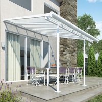 10×10 Palram Canopia Sierra White Patio Cover 10×10 Palram Canopia Sierra White Patio Cover
