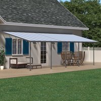 10×24 Palram Canopia Sierra Grey Patio Cover 10×24 Palram Canopia Sierra Grey Patio Cover