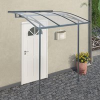 Palram Canopia Vega Grey 2000 Clear Door Canopy Palram Canopia Vega Grey 2000 Clear Door Canopy