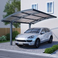 16×10 Palram Canopia Arizona Wave 5000 Grey Metal Carport 16×10 Palram Canopia Arizona Wave 5000 Grey Metal Carport