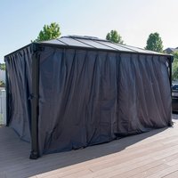 Palram Canopia Martinique 4300 Gazebo Curtains Palram Canopia Martinique 4300 Gazebo Curtains