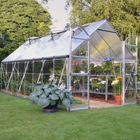 8′ x 16′ Palram Canopia Balance Silver Greenhouse (4.87m x 2.44m) 8′ x 16′ Palram Canopia Balance Silver Greenhouse (4.87m x 2.44m)