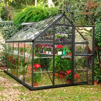 6â x 10â Palram Canopia Harmony Walk In Grey Polycarbonate Greenhouse (1.85m x 3.06m) 6â x 10â Palram Canopia Harmony Walk In Grey Polycarbonate Greenhouse (1.85m x 3.06m)