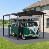 12′ x 21′ Palram Canopia Arcadia Alpine 6400 Grey Metal Carport (3.59m x 6.44m) 12′ x 21′ Palram Canopia Arcadia Alpine 6400 Grey Metal Carport (3.59m x 6.44m)