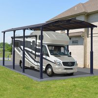 12′ x 28′ Palram Canopia Arcadia Alpine 8500 Grey Metal Carport (3.59m x 8.58m) 12′ x 28′ Palram Canopia Arcadia Alpine 8500 Grey Metal Carport (3.59m x 8.58m)
