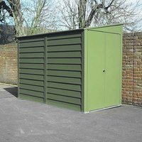 9′ x 5′ Trimetals Titan 950 Pent Metal Lean To Shed (2.63m x 1.54m) 9′ x 5′ Trimetals Titan 950 Pent Metal Lean To Shed (2.63m x 1.54m)