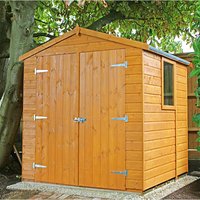 6′ x 6′ Shire Arran Double Door Wooden Garden Shed (1.97m x 1.83m) 6′ x 6′ Shire Arran Double Door Wooden Garden Shed (1.97m x 1.83m)