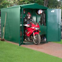 5’2 x 9′ Asgard Secure Motorbike Garage (1.58m x 2.74m) 5’2 x 9′ Asgard Secure Motorbike Garage (1.58m x 2.74m)