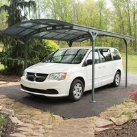 16×10 Palram Canopia Grey Carport Atlas 5000 16×10 Palram Canopia Grey Carport Atlas 5000