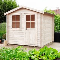 Shire Avesbury 2.5m x 2.4m Log Cabin Summerhouse (19mm)