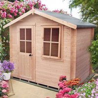 Shire Avesbury 2.8m x 2.7m Log Cabin Summerhouse (19mm) Shire Avesbury 2.8m x 2.7m Log Cabin Summerhouse (19mm)