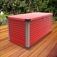 4×2 Trimetals Red Protect.a.box – Premium Metal Garden Storage 4×2 Trimetals Red Protect.a.box – Premium Metal Garden Storage