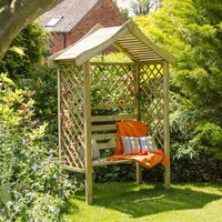 Forest Parisienne Garden Arbour Seat 5’x2′ Forest Parisienne Garden Arbour Seat 5’x2′