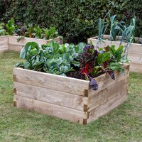Forest Caledonian Square Raised Bed 3'x3' (0.9mx0.9m)