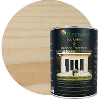 Timmersol Clear Log Cabin and Decking Treatment (5 Litres)
