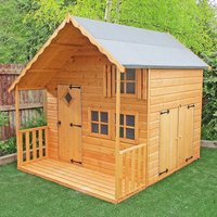 7′ x 8′ Shire Crib Kids Wooden Playhouse (2.09m x 2.46m) 7′ x 8′ Shire Crib Kids Wooden Playhouse (2.09m x 2.46m)