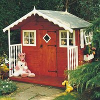 6′ x 6′ Shire Den Kids Wooden Playhouse (1.79m x 1.79m) 6′ x 6′ Shire Den Kids Wooden Playhouse (1.79m x 1.79m)