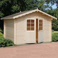 Palmako Vivian 3.3m x 2.7m Log Cabin Summerhouse (28mm) Palmako Vivian 3.3m x 2.7m Log Cabin Summerhouse (28mm)