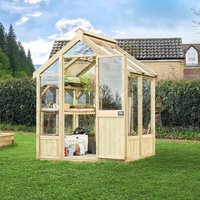 6′ x 5′ Forest Vale Modular Wooden Greenhouse (2m x 1.69m) – Installation Included 6′ x 5′ Forest Vale Modular Wooden Greenhouse (2m x 1.69m) – Installation Included