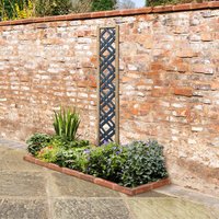 Forest 5’11 x 1′ Grey Painted Wooden Diamond Lattice Panel (1.8m x 0.3m) Forest 5’11 x 1′ Grey Painted Wooden Diamond Lattice Panel (1.8m x 0.3m)