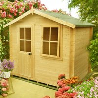 Shire Avesbury 2.1m x 2.1m Log Cabin Summerhouse (19mm) Shire Avesbury 2.1m x 2.1m Log Cabin Summerhouse (19mm)