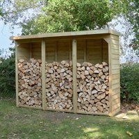 8’11 x 2’10 Forest Pent Large Overlap Log Store (2.7m x 0.9m) 8’11 x 2’10 Forest Pent Large Overlap Log Store (2.7m x 0.9m)