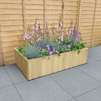 3’11 x 2’2 Forest Lapline Shiplap Wooden Planter (1.2m x 0.67m) 3’11 x 2’2 Forest Lapline Shiplap Wooden Planter (1.2m x 0.67m)