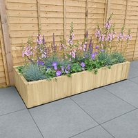 5’11 x 2’2 Forest Lapline Shiplap Wooden Planter (1.79m x 0.67m) 5’11 x 2’2 Forest Lapline Shiplap Wooden Planter (1.79m x 0.67m)