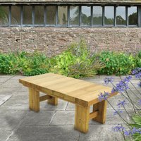 Forest Low Sleeper Wooden Garden Table 4’x2′ (1.2×0.6m) Forest Low Sleeper Wooden Garden Table 4’x2′ (1.2×0.6m)