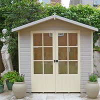 7 x 5 Shire Lumley Superior Wooden Garden Summerhouse 7 x 5 Shire Lumley Superior Wooden Garden Summerhouse