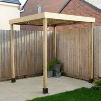 Forest Modular Wooden Garden Pergola 6’5 x 6’5 (2m x 2m) Forest Modular Wooden Garden Pergola 6’5 x 6’5 (2m x 2m)