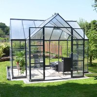 12’x10′ Palram Canopia Victory Orangery Large Walk In Polycarbonate Greenhouse (3.6x3m) 12’x10′ Palram Canopia Victory Orangery Large Walk In Polycarbonate Greenhouse (3.6x3m)