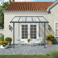 10×10 Palram Canopia Sierra Grey Patio Cover 10×10 Palram Canopia Sierra Grey Patio Cover