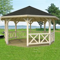 4.5×4.5m (15’x15′) Palmako Betty Garden Pavilion – Luxury Gazebo 4.5×4.5m (15’x15′) Palmako Betty Garden Pavilion – Luxury Gazebo