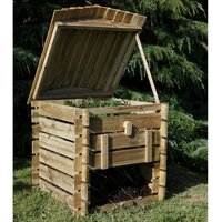 Forest Beehive Wooden Compost Bin 2’5×2’6 (0.74×0.74m) Forest Beehive Wooden Compost Bin 2’5×2’6 (0.74×0.74m)